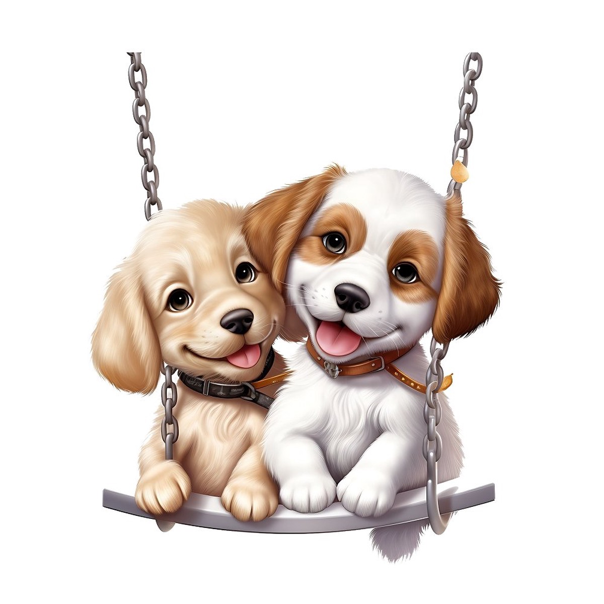 coupled-baby-animals-3-fabric-panel