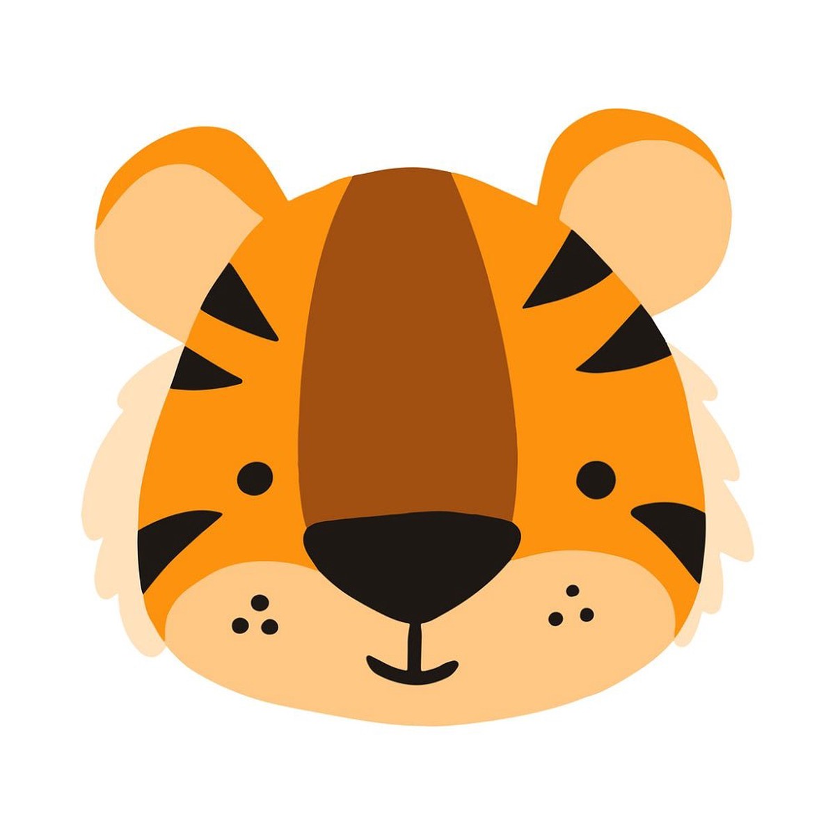 baby-tiger-face-fabric-panel