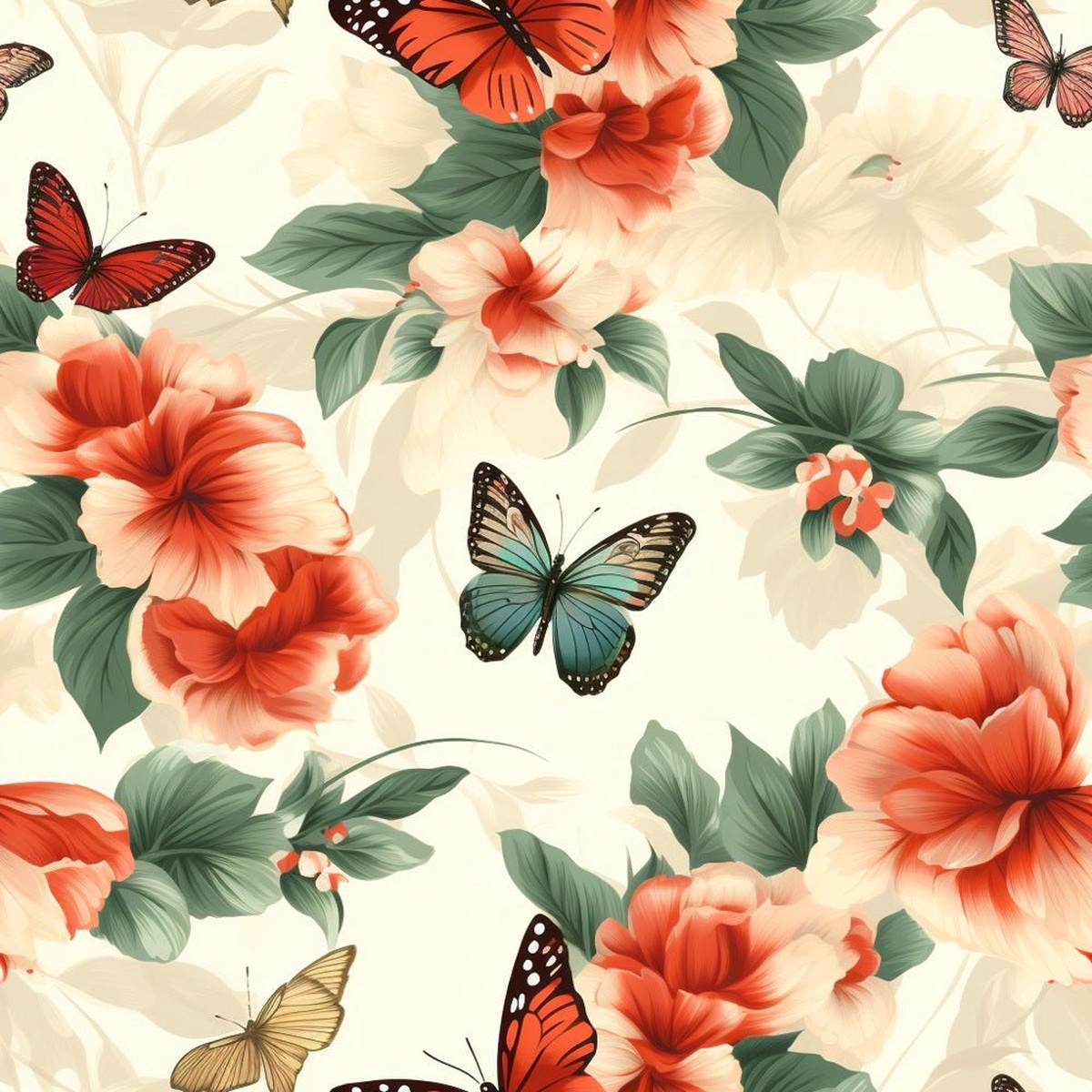 vibrant-watercolor-butterflies-8-fabric