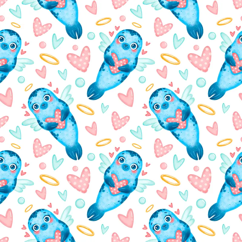 valentine-s-day-seals-fabric