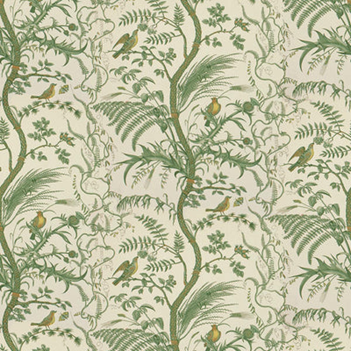 bird-and-thistle-cotton-print-green-fabric