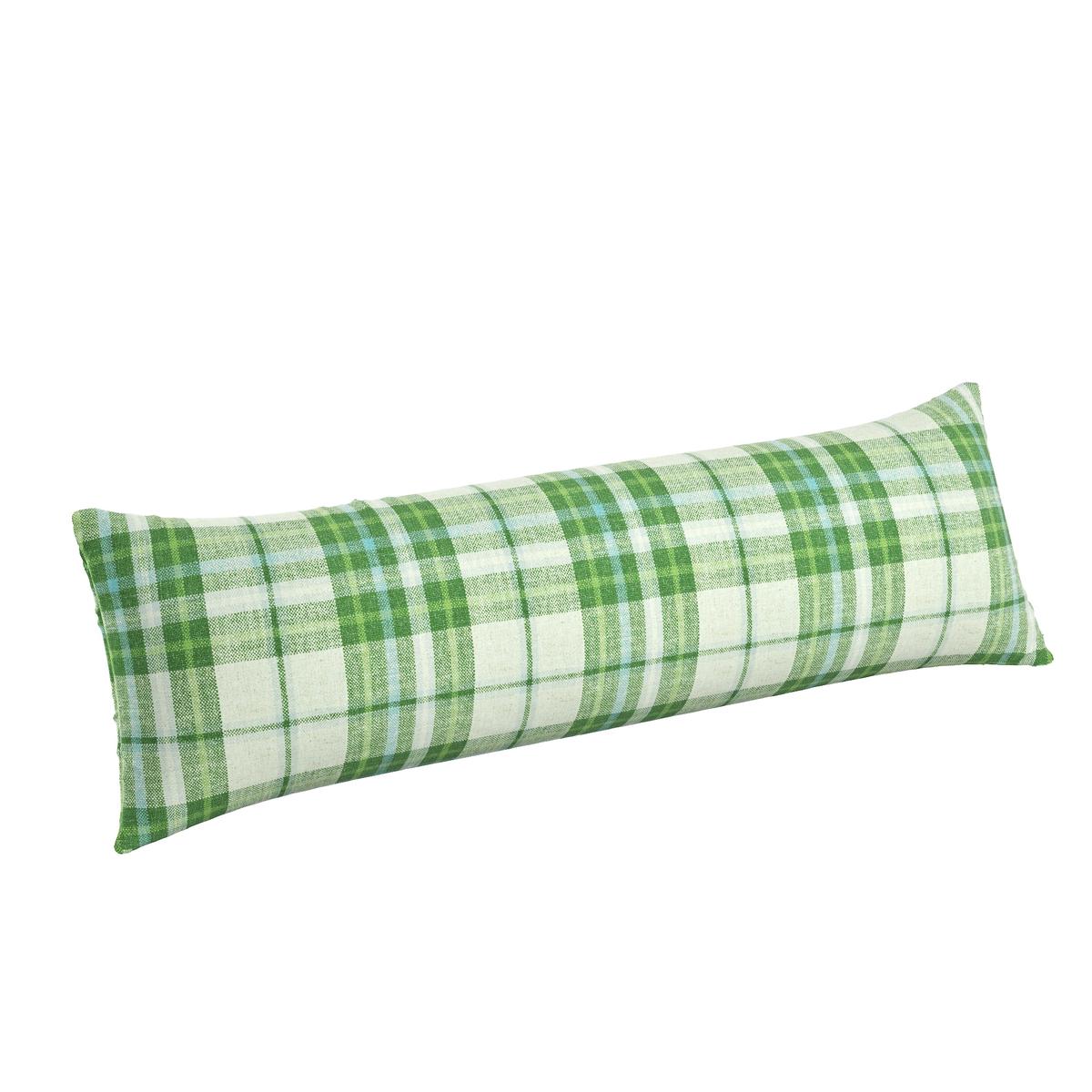 large-lumbar-pillow-in-summer-plaid-green-apple