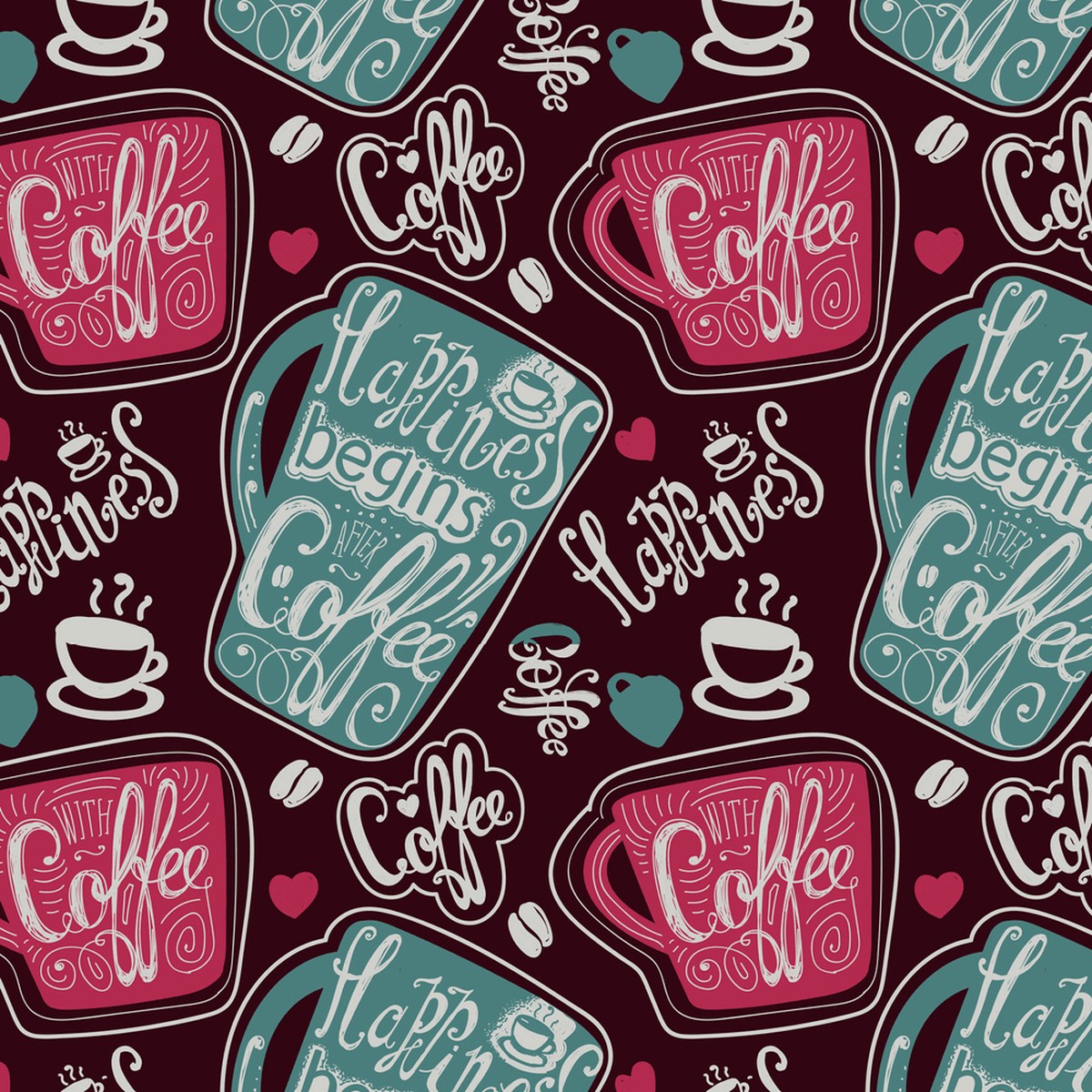 happiness-begins-after-coffee-fabric-multi