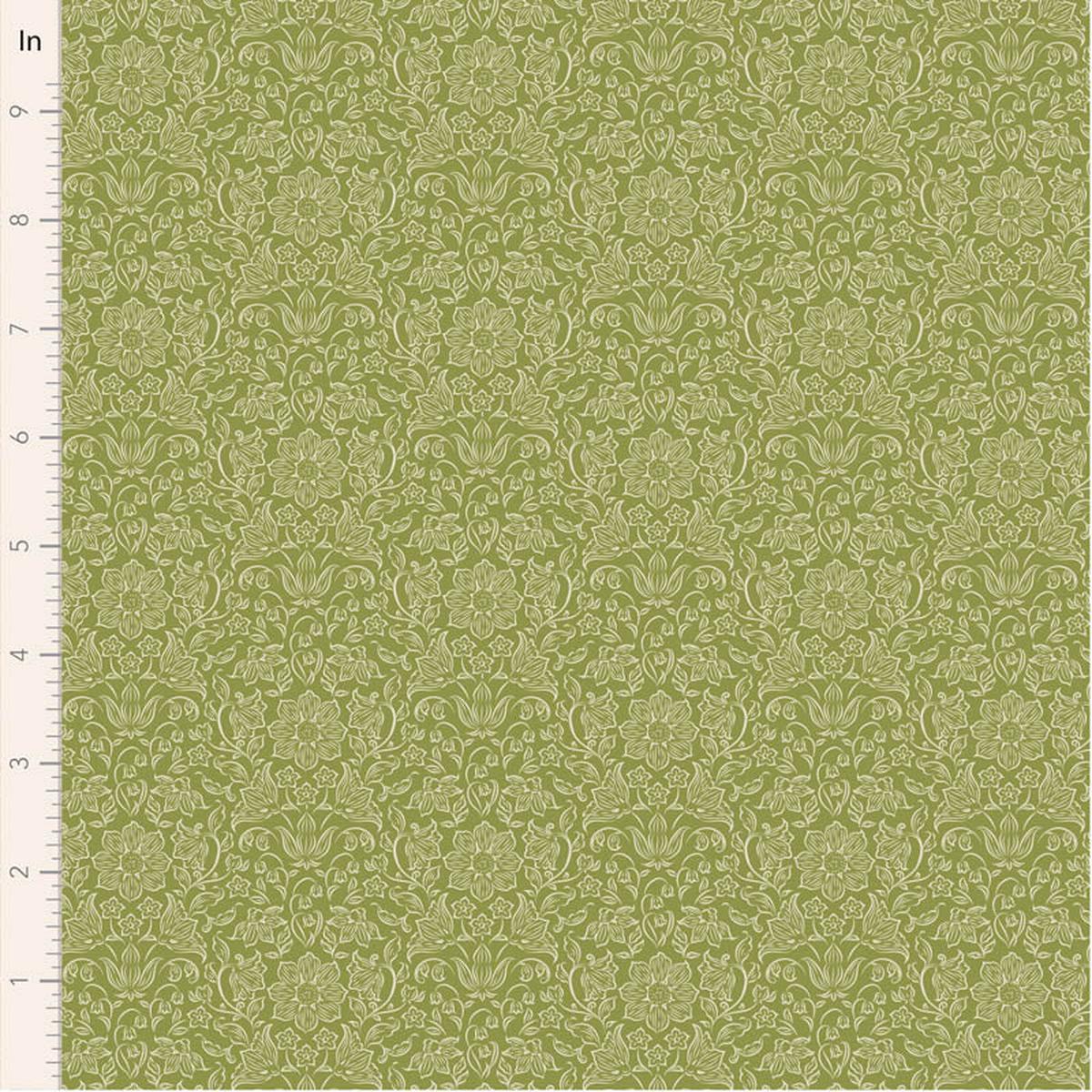 fabric-lila-green-blender-for-songbird-collection-by-tilda-til110155