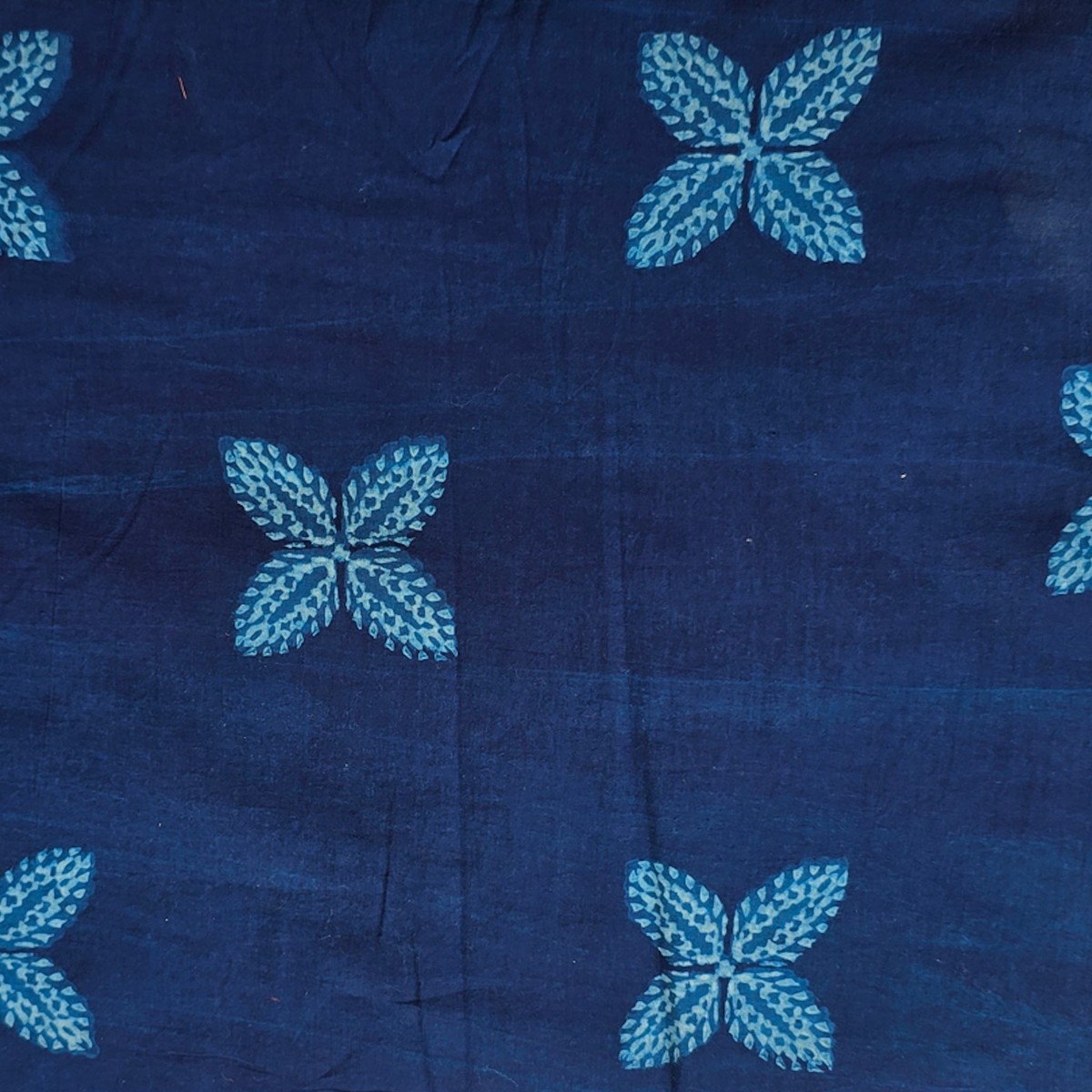 pre-cut-1-10-meter-pure-cotton-akola-indigo-flower-design-hand-block-print-fabric
