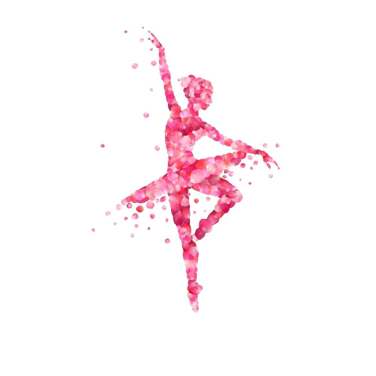 rose-petal-ballerina-fabric-panel