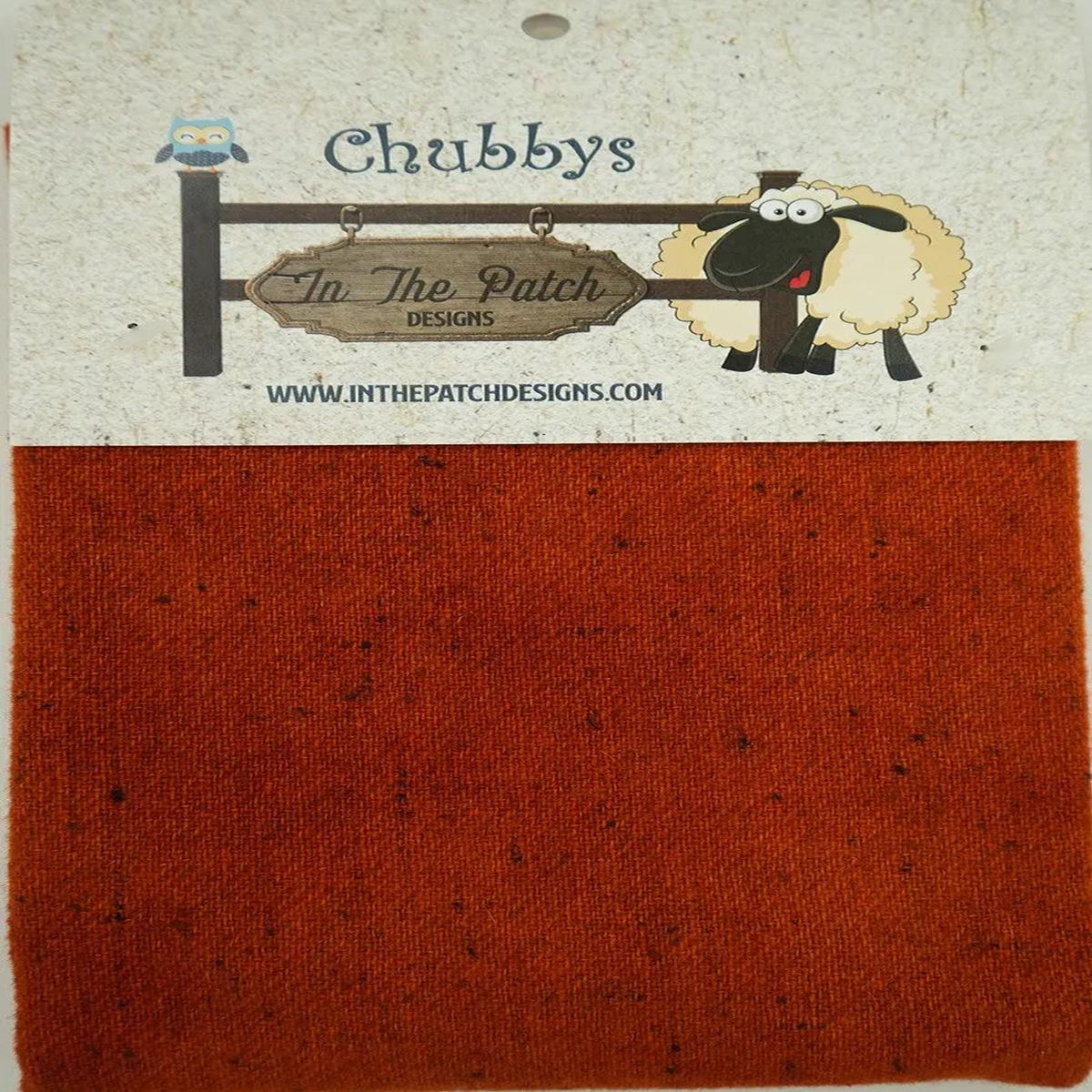 wool-chubbys-16in-felted-square-burnt-orange-heather