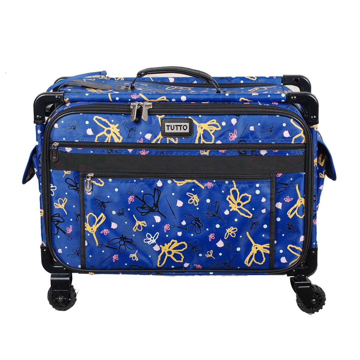 tutto-sewing-machine-case-on-wheels-large-21in-royal-with-daisy