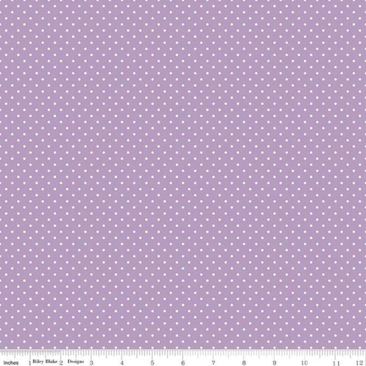 1-4-yard-9x42-riley-blake-swiss-dot-printed-lavender-purple-quilt-cotton
