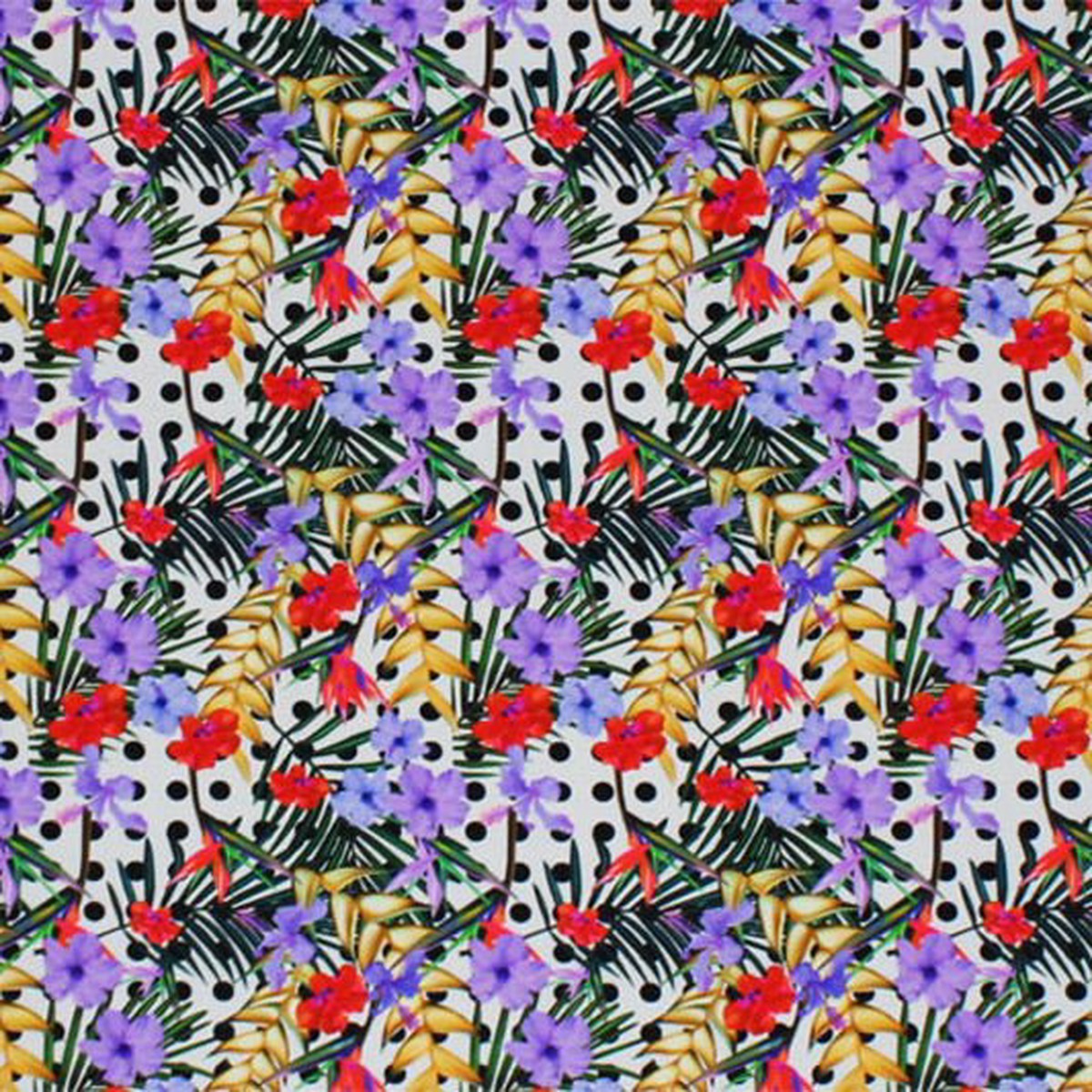 flowers-on-dots-printed-spandex-blue-moon-fabrics