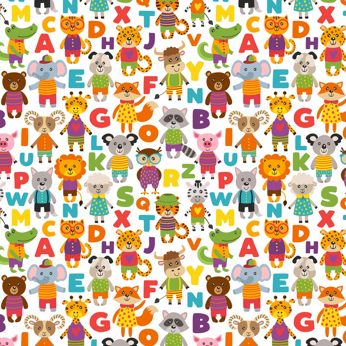 animals-learn-the-alphabet-fabric-white
