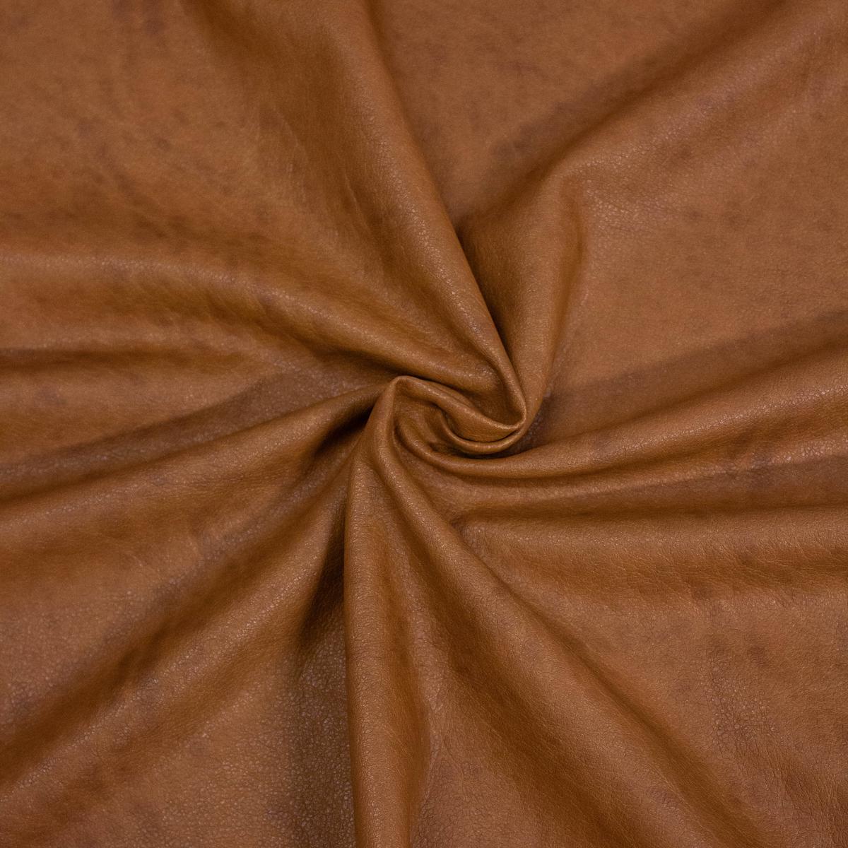 fred-cognac-brown-faux-leather-fabric