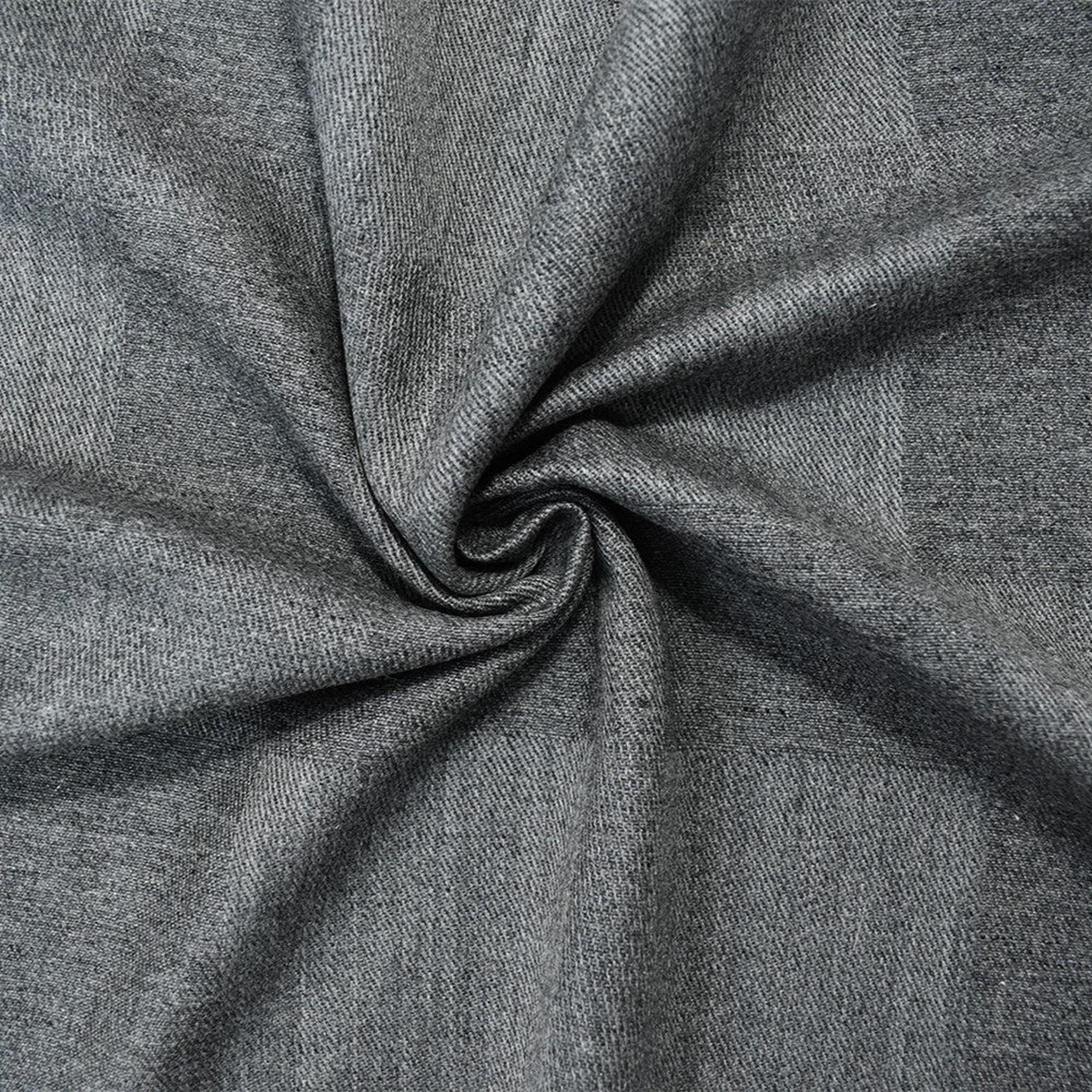 6-yd-pc-gray-wool-poly-check-twill-woven-jacketing-fabric