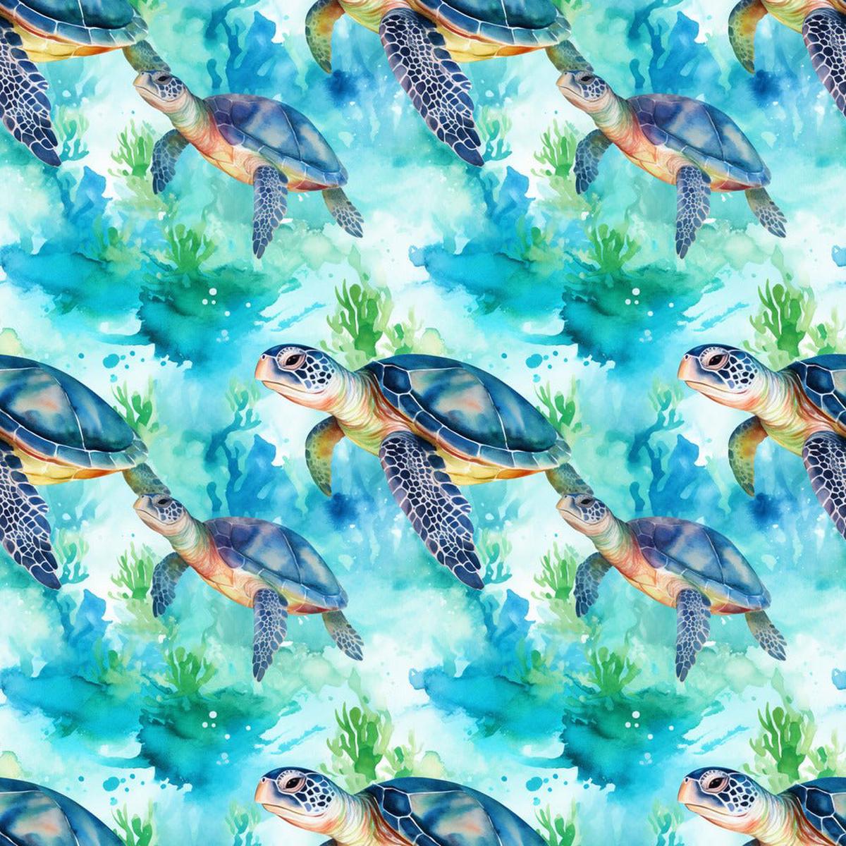 swimming-sea-turtles-pattern-4-fabric