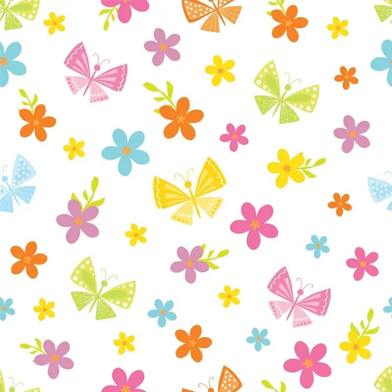 watercolor-colorful-butterflies-and-flowers-fabric-pastel