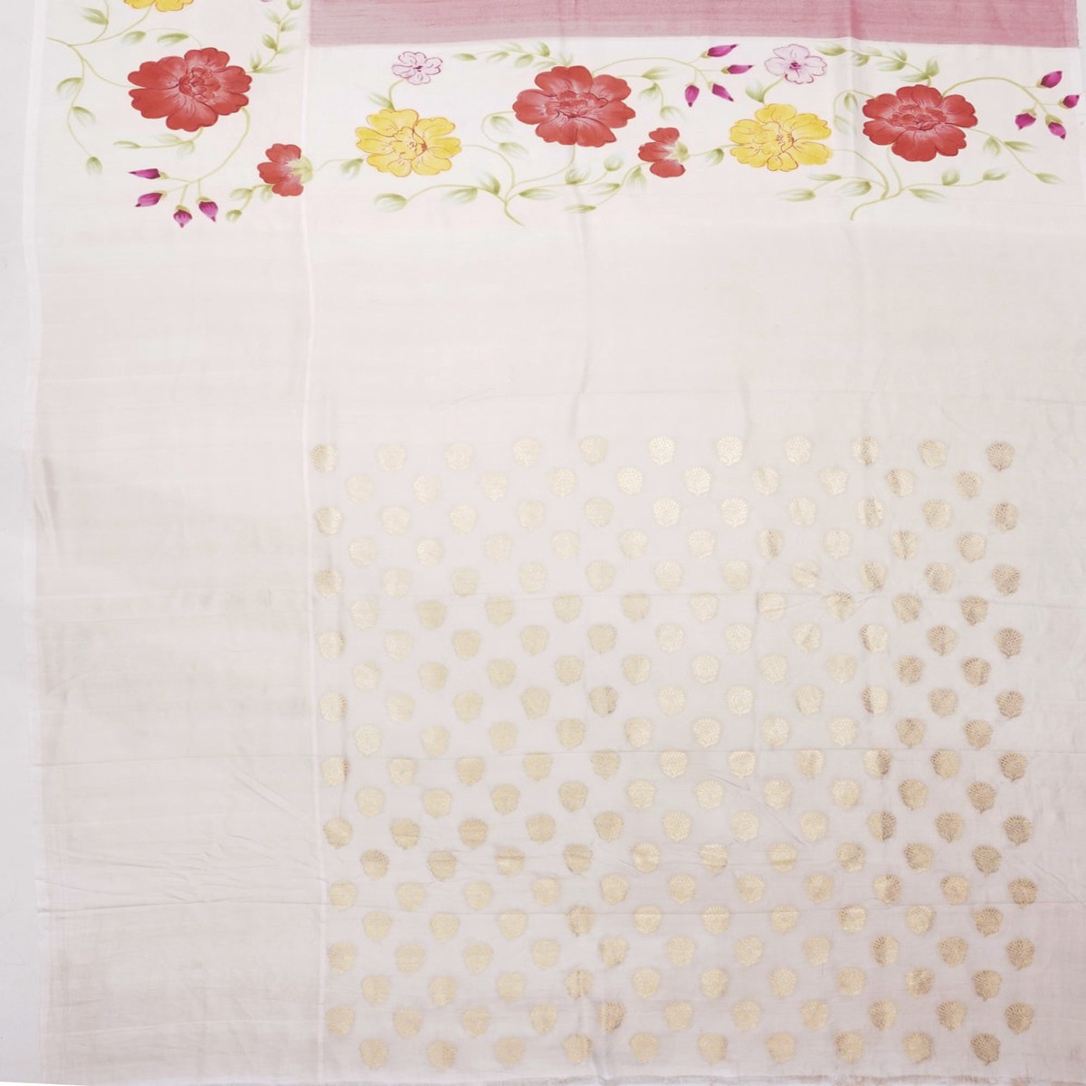 banarasi-tussar-plain-lilac-saree-with-floral-printed-silk-border