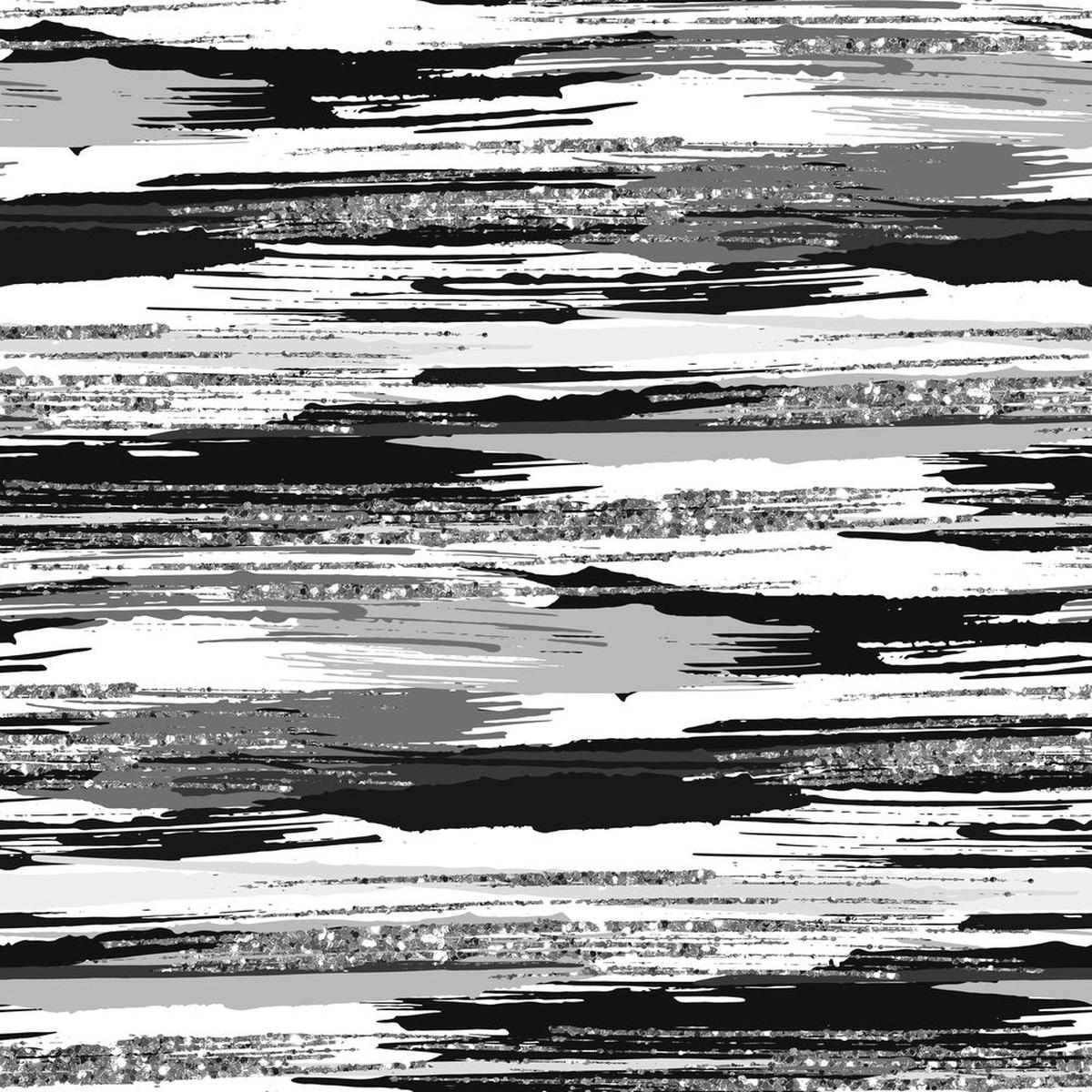 silver-glitter-and-brush-stroke-fabric-black