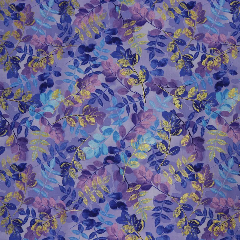 metallic-impressions-fabric-collection-ethereal-leaves-violet