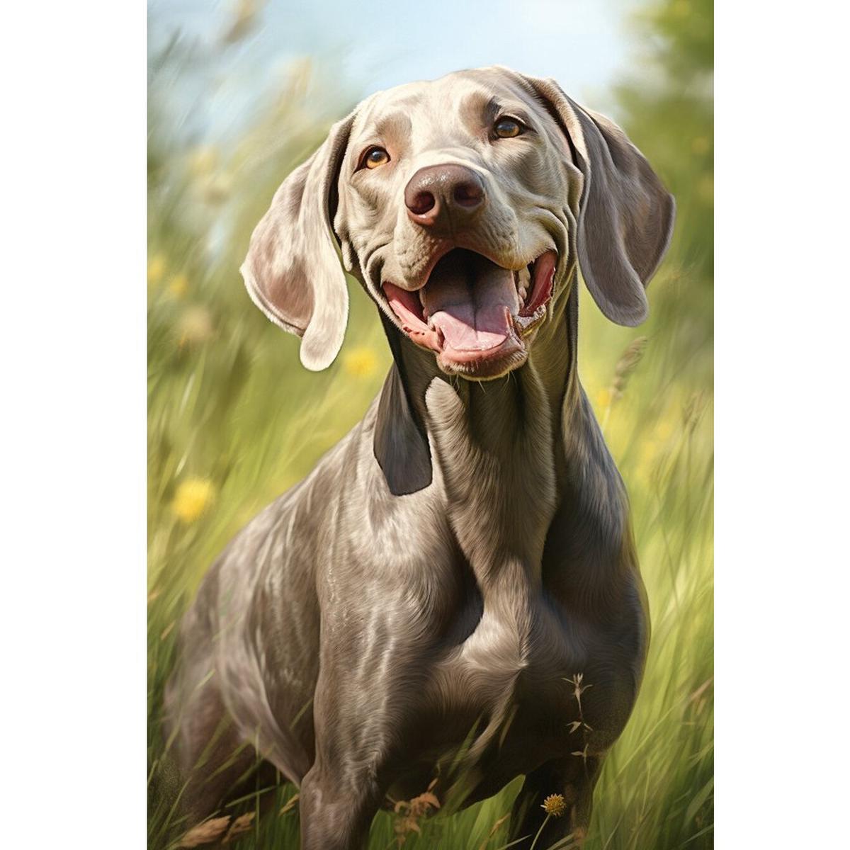 a-dogs-day-out-weimaraner-fabric-panel