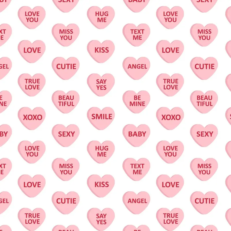 candied-heart-with-text-fabric