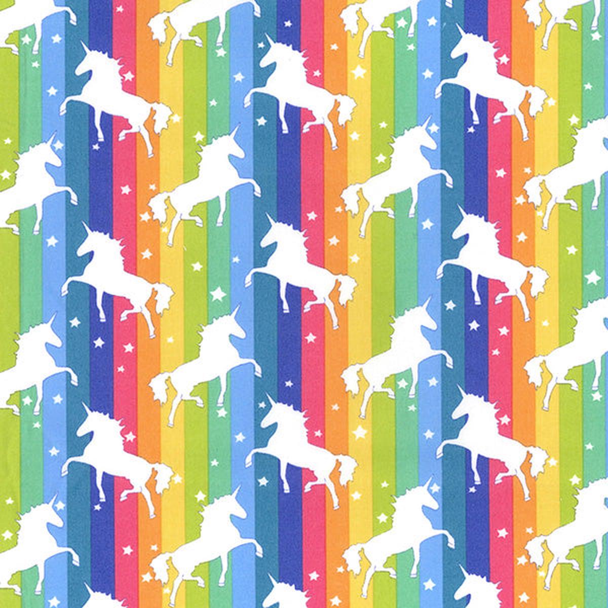 100-cotton-poplin-bright-unicorns-rainbow-colour-fabric-x-112cm-44-b745-t129