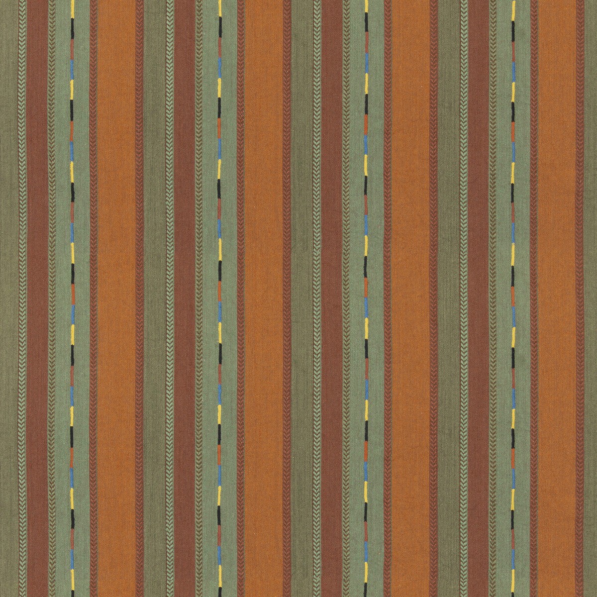 bunty-orange-green-fabric