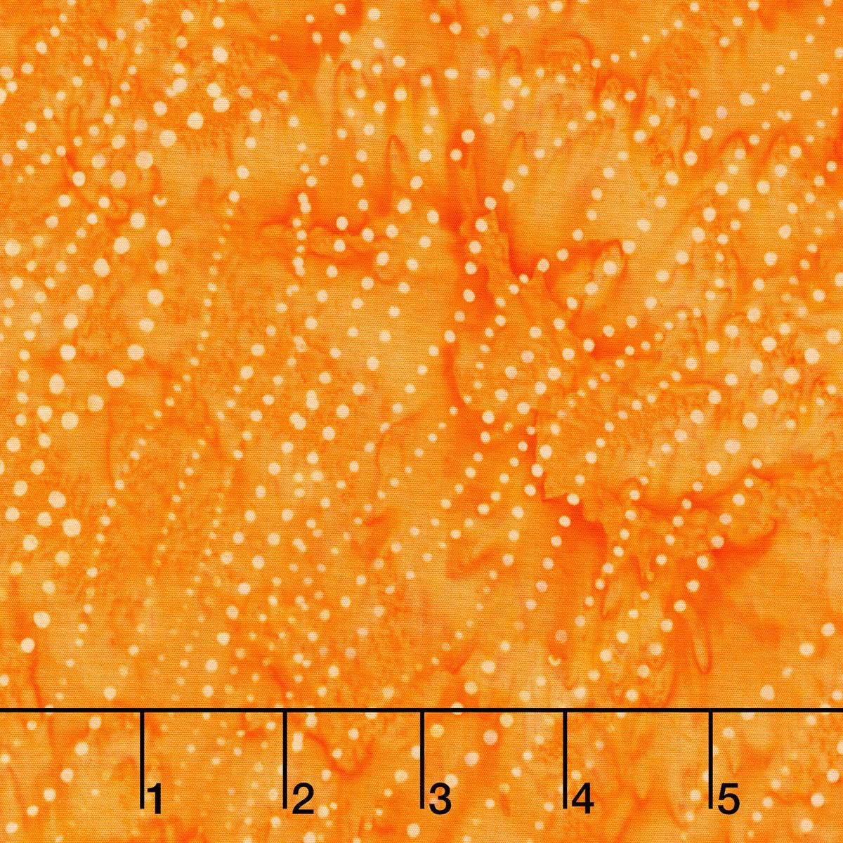yellow-orange-dot-batik-yardage