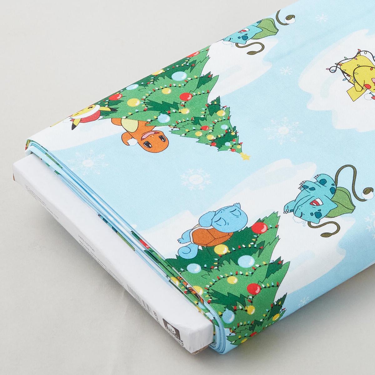 pokemon-pokemons-christmas-trees-snow-blue-8-yard-bolt