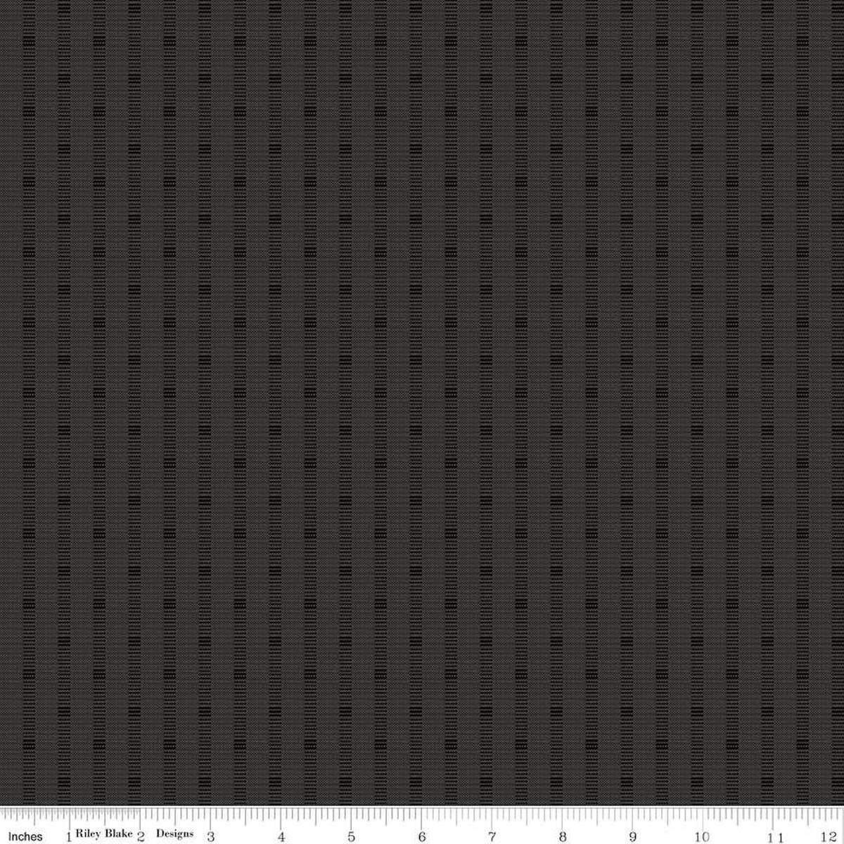 sale-flannel-stitcher-s-flannel-shadow-stripe-f15551-black-riley-blake-designs-small-textured-stripe-flannel-cotton-fabric
