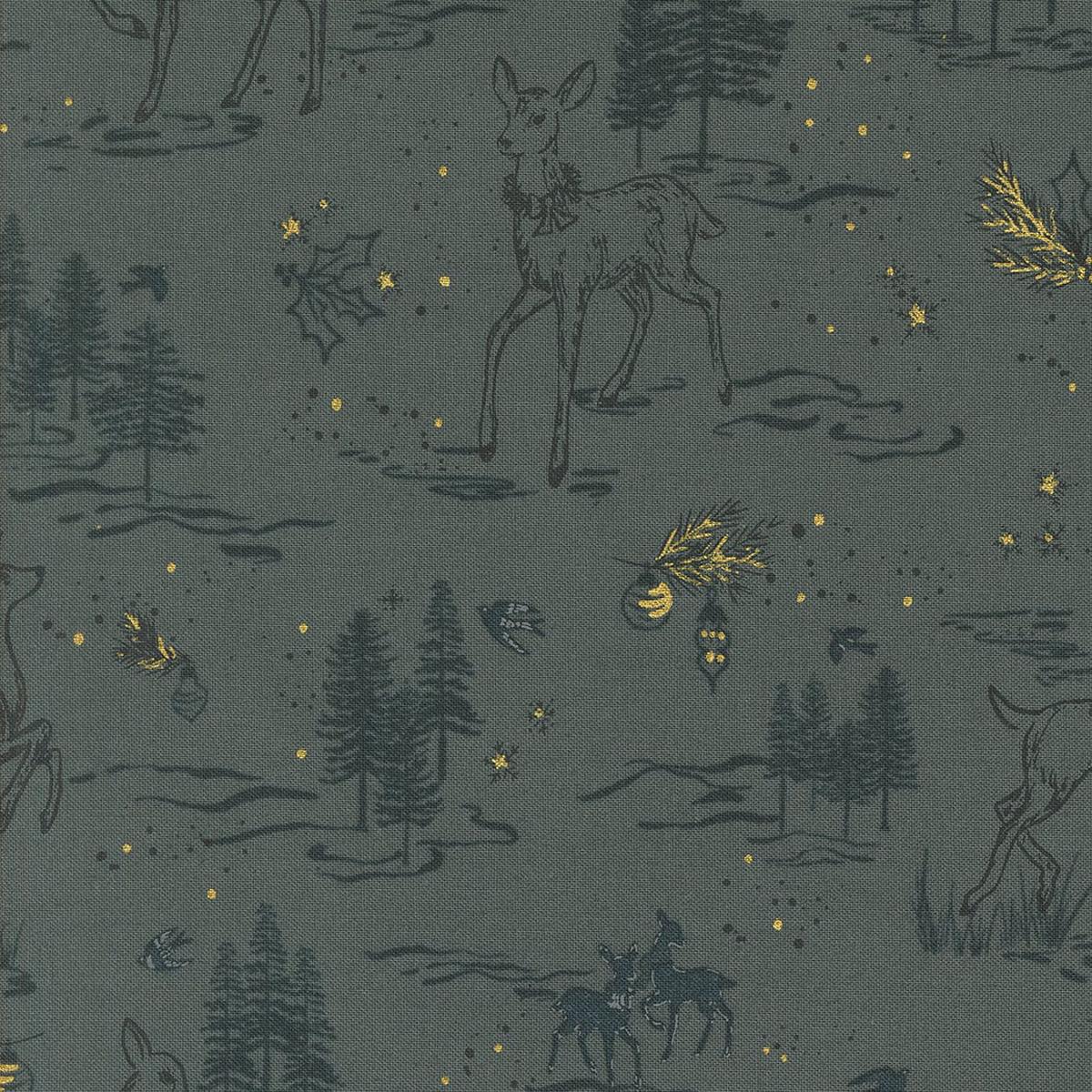 moda-old-world-yuletide-oh-deer-toile-metallic-dusk-45622-25m