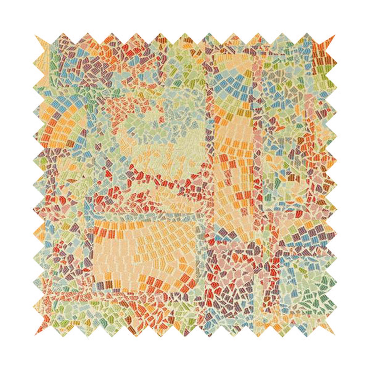 pasha-stained-mosaic-pattern-multicolour-orange-yellow-chenille-upholstery-furnishing-fabric-ctr-1061
