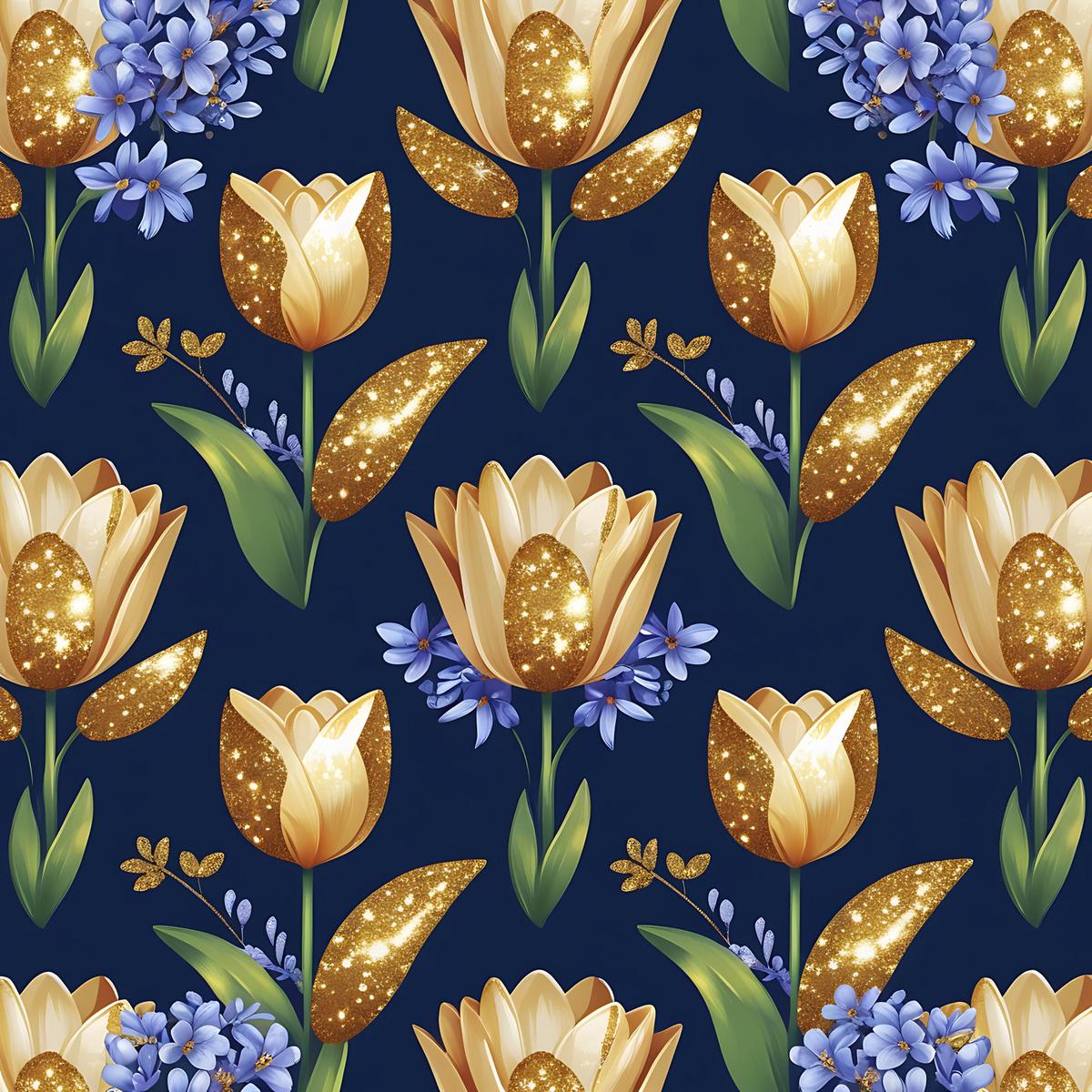 golden-glitter-spring-pattern-8-quilting-cotton-fabric