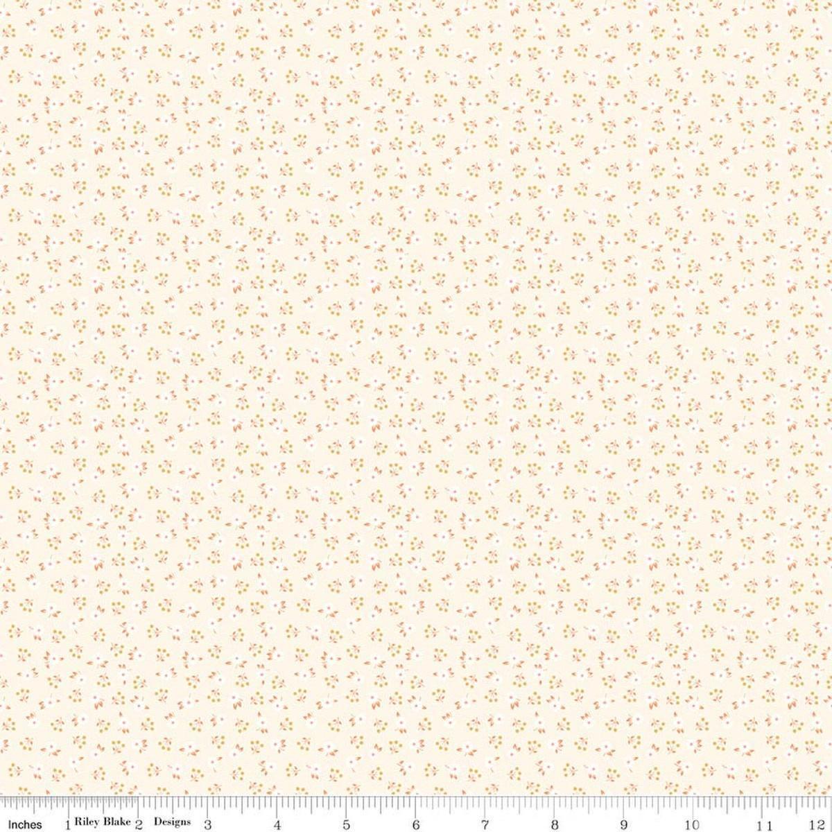 peach-cobbler-meadow-sand-cream-floral-fabric-c17425-riley-blake-quilting-cotton-fabric