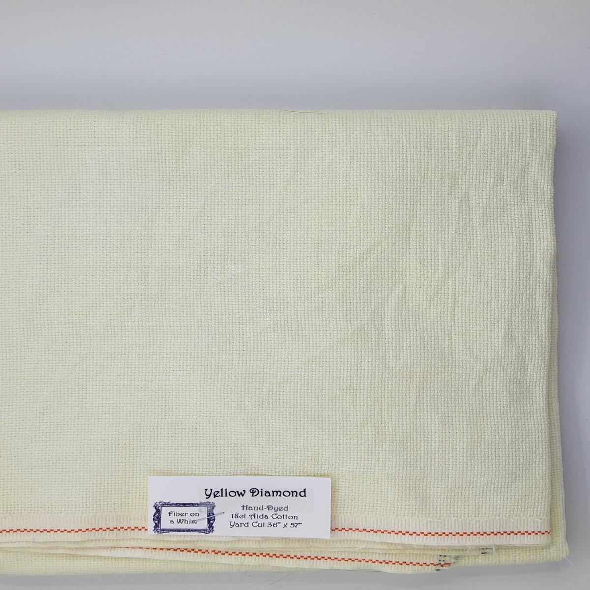 32-count-yellow-diamond-linen