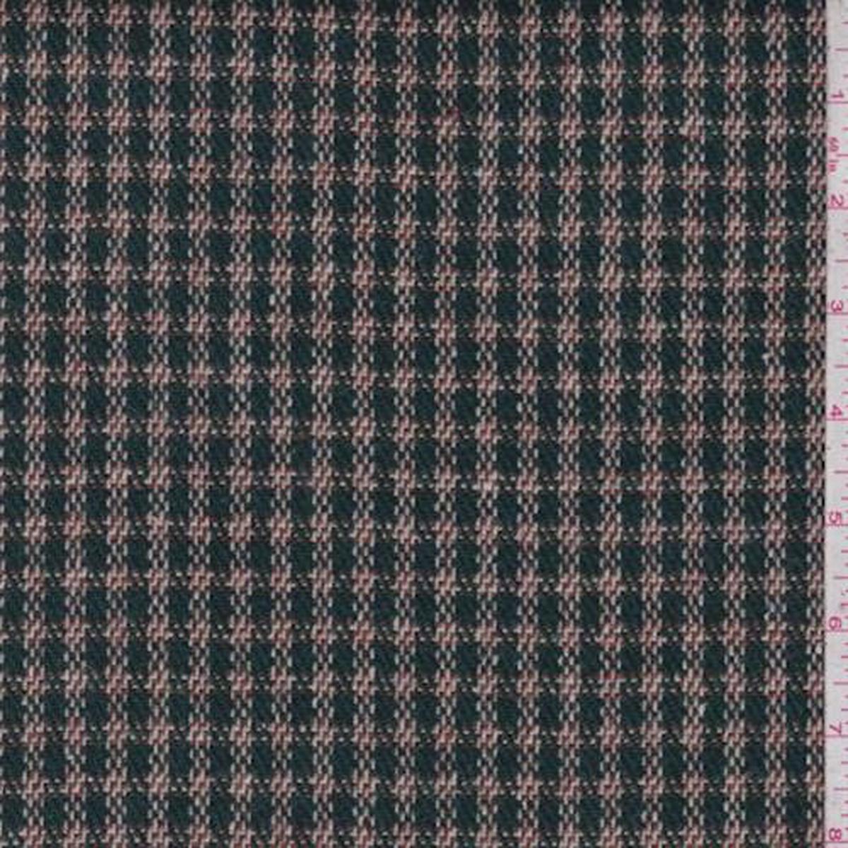 2-1-8-yd-pc-forest-green-brown-multi-wool-blend-plaid-jacketing-fabric