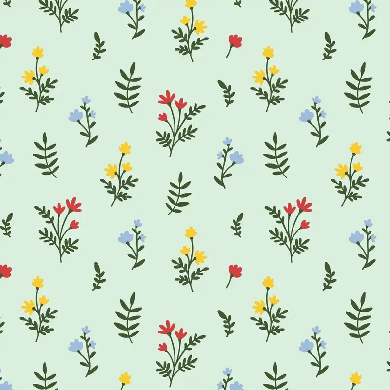 large-flowers-of-the-meadow-fabric-green