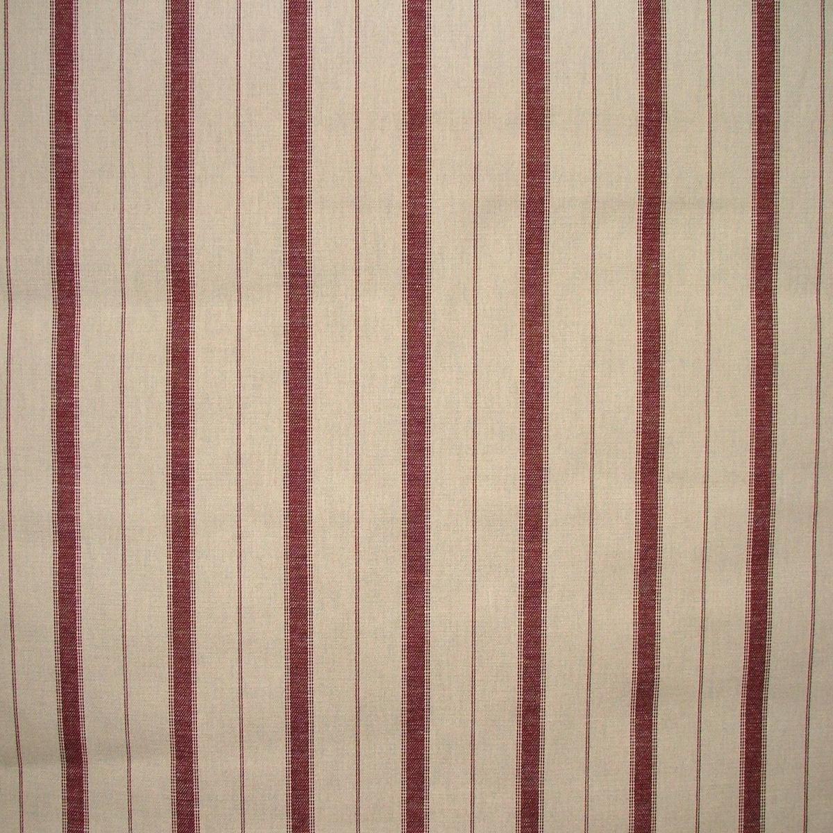 2-metres-iliv-glen-garnet-ticking-stripe-fabric-cushion-curtain-upholstery
