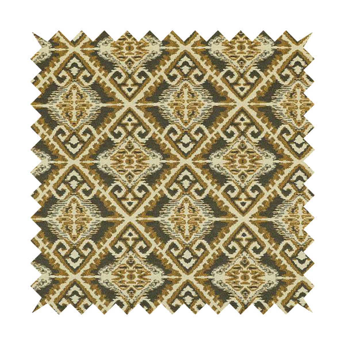 trapeze-mexican-kilim-theme-pattern-grey-yellow-chenille-upholstery-fabrics-ctr-789