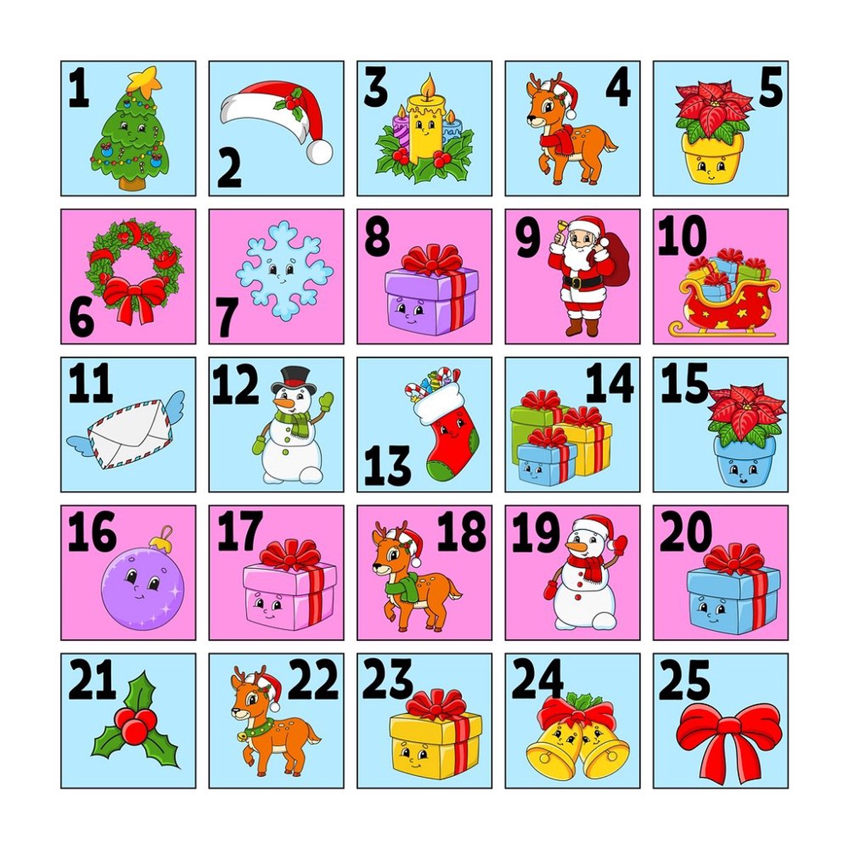 cartoon-christmas-advent-calendar-fabric-panel-bluepink