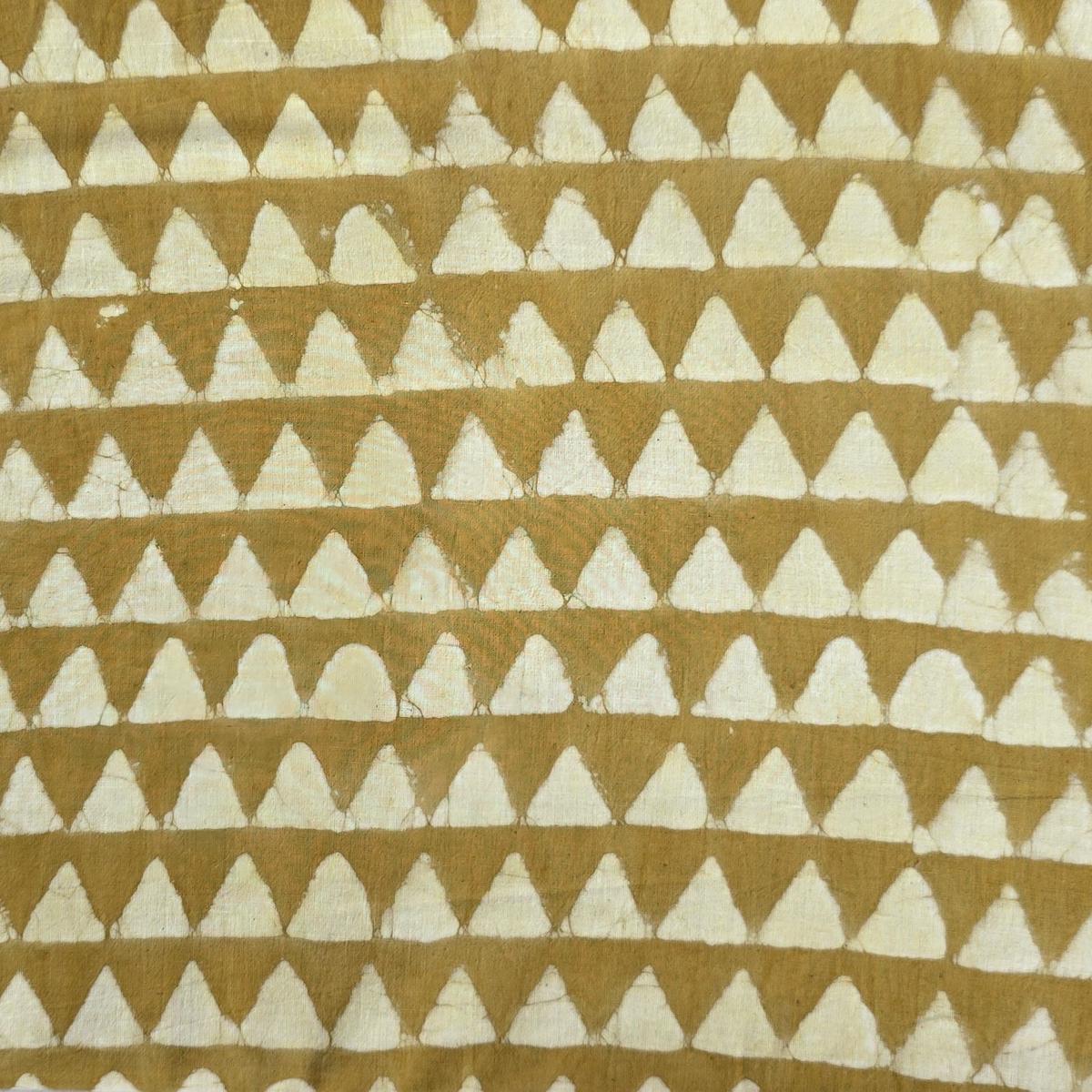 pure-cotton-dabu-mustard-with-cream-triangles-hand-block-print-fabric