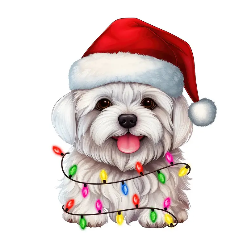 christmas-lights-maltese-fabric-panel