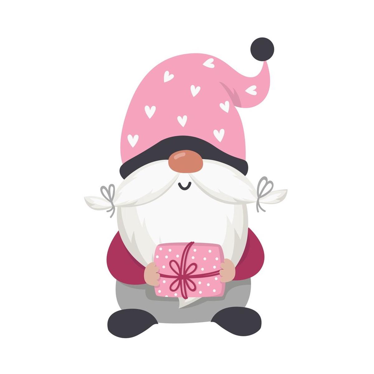 be-my-gnomie-fabric-panel