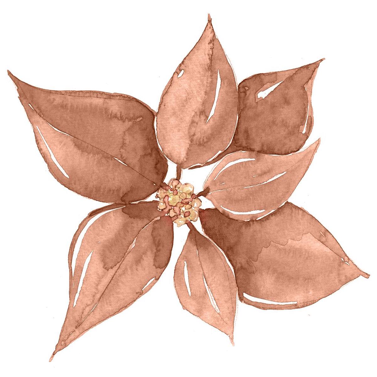 winter-animals-flower-fabric-panel-red