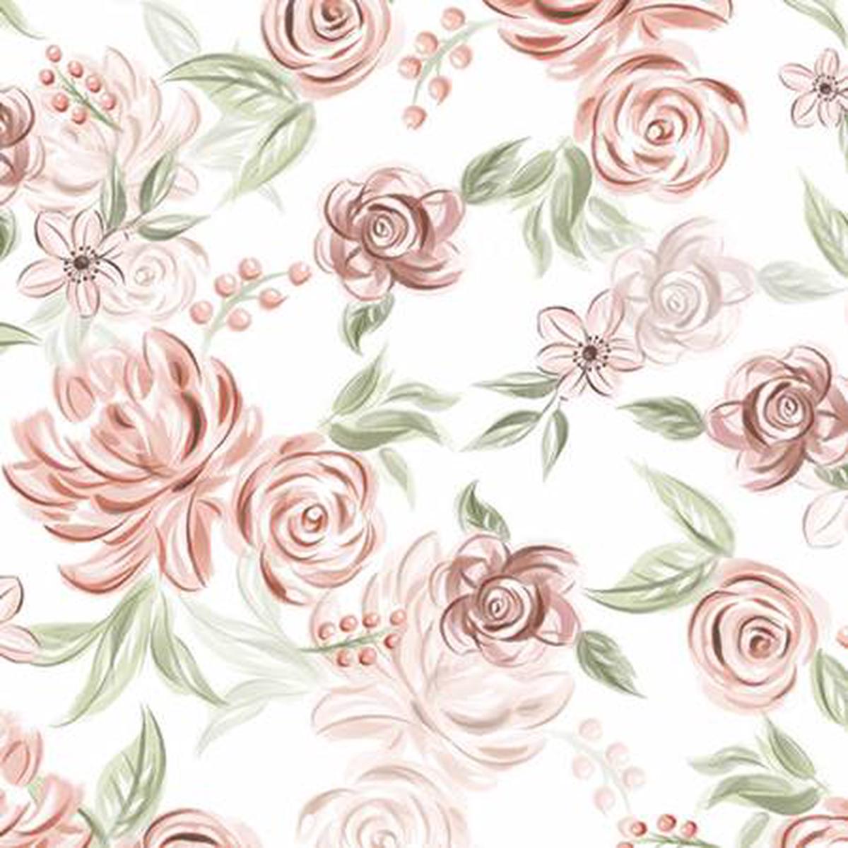 sweet-flowers-double-sided-cloud-cuddle-shannon-fabrics-cuddle-minky