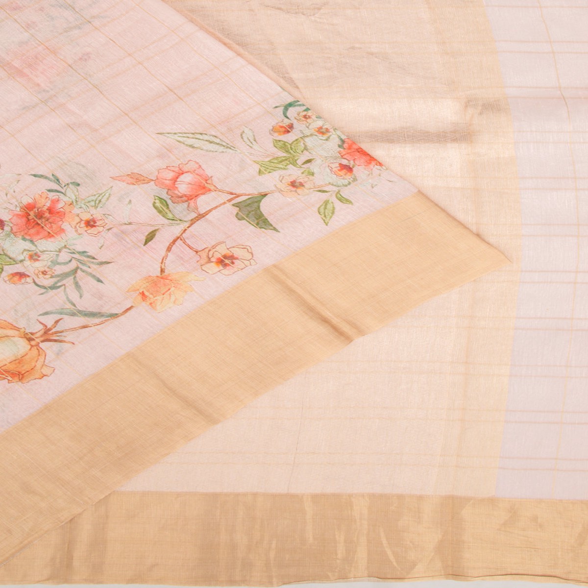 linen-checks-and-printed-pastel-pink-saree