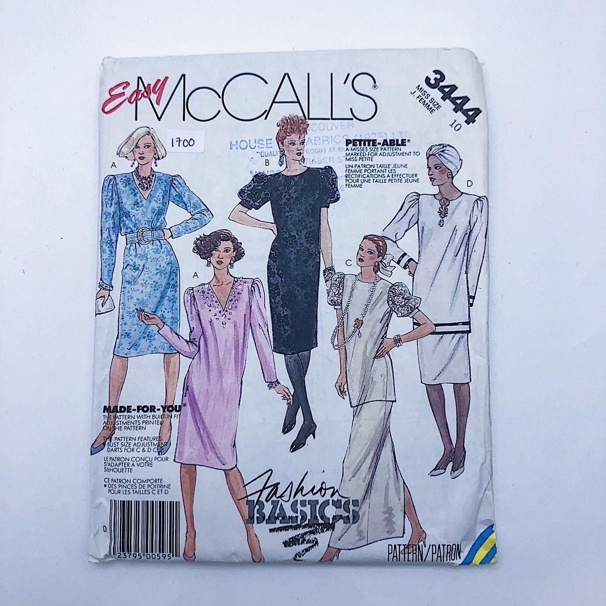 sewing-pattern-women-mccall-s-3444
