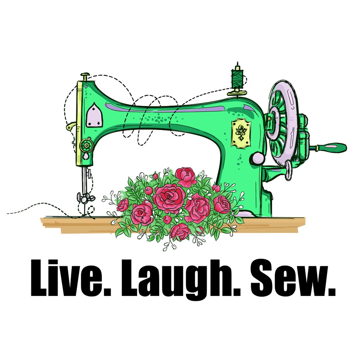 live-laugh-sew-fabric-panel