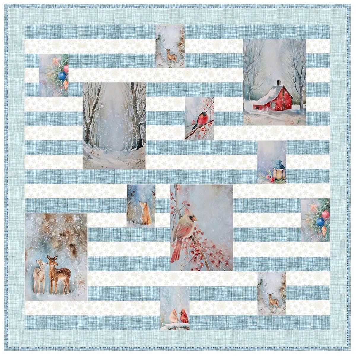 merry-christmas-snowstorm-collection-quilt-kit-71-12-x-71-12