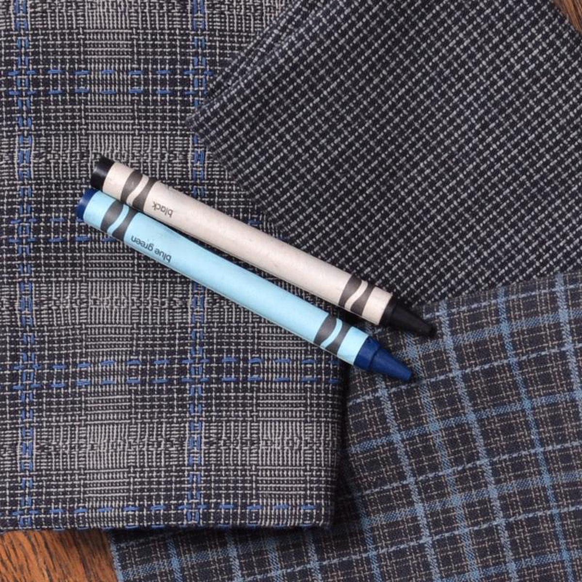 dyed-yarn-cotton-fabric-bundle-of-3-blacks-with-blue