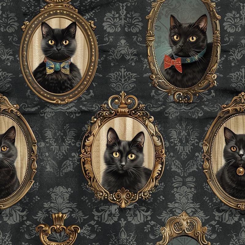 fancy-feline-portraits-pattern-4-quilting-cotton-fabric